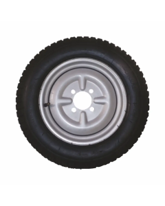 Roata de cauciuc AgroPro 5.00-12" 4 prezoane diametru 50 cm pentru remorca