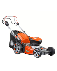 Masina gazon Oleo-Mac Gi 48 T autopropulsata latime taiere 46 cm sac colector 70 L fara acumulator si incarcator