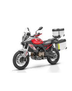 Motocicleta QJMOTOR SRT 600 SX putere 56.1 CP benzina 554cc pornire electrica roti 110/80 R19 // 150/70 R17