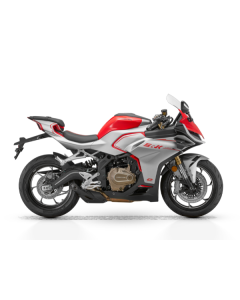 Motocicleta QJMOTOR SRK 421 RR putere 77.6 CP benzina 421 cc pornire electrica roti 120/70 ZR17 // 160/60 ZR17