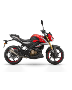 Motocicleta QJMOTOR SRK 125 S putere 15 CP benzina 125 cc pornire electrica roti 100/80-17 // 130/70-17