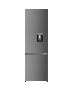 Combina frigorifica RTS RAC-FSRD358DBED-S volum 268L (197L+71L) Clasa E Dozator apa Rafturi din sticla Usi reversibile H 178 cm Gri
