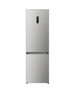 Combina frigorifica RTS RAC-FSRD412CBE-I volum 320L (211L+109L) Clasa E Total No Frost Smart Control Multi Flow Functie Quick Cooling Super Freeze Smart si Holiday Compresor Cu Invertor H 185 cm Inox