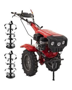 Motocultor Rotakt Partizan RO15R 2-PTO motor 13CP benzina 2+1 viteze latime lucru 56-135 cm freze roti cauciuc 5.00-12" capota far led