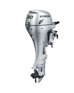Motor barca Honda BF20DK2 LHTU New cu mansa cizma lunga 20 CP 4T pornire electrica rezervor atasat elice aluminiu cu 4 aripi port incarcare 12A