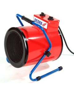 Aeroterma Dedra DED9931 putere 3.3kW 2 trepte debit 300 mc termostat incalzire si ventilare