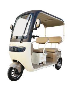 Tricicleta electrica SKY JET Optimus Sky putere 2000 W 72V 20 AH viteza 25 km/h autonomie 50 km cu cabina fara permis