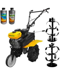 Motosapa Progarden PRO 7 motor 7CP latime lucru 51-85 cm roti cauciuc freze 6 viteze ghidon reglabil 2l ulei AgroPro