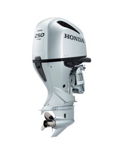 Motor barca Honda BF250 UCDU New fara mansa cizma extralunga DBW 250 CP 4T pornire electrica elice contrarotanta de inox cu 3 aripi port incarcare 60A