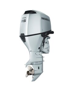 Motor barca Honda BF115 LRU New fara mansa cizma lunga DBW 115 CP 4T pornire electrica elice de inox cu 3 aripi port incarcare 40A