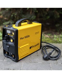 Second Hand Aparat de sudura MIG-MAG ProWELD Flux 1032e tip invertor multifunctional functii FCAW MMA si TIG, amperaj 140A