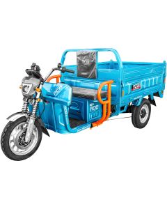 Tricicleta electrica RDB XL-Klass4 cu bena rabatabila hidraulic fara permis 4000W 25 km/h 72V45Ah autonomie 70 km bena 160x120x45 cm