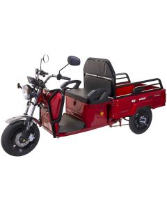 Tricicleta electrica Rotakt Nautilus fara permis CIV inclus viteza 25 km/h autonomie 44 km baterie 60V/32Ah bena 106x60 cm sarcina suportata 364kg
