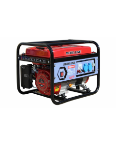 Generator curent monofazat MEDIA LINE MLG 2500/1  model 2017 2.2KVA motor termic 6.5 CP + CADOU 1x Lanterna LED magnetica