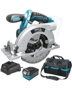 Set fierastrau circular Dedra DED7064 turatii 3800 rpm acumulator Li-Ion 18V SAS+ALL 4.0 Ah incarcator geanta