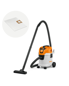 Aspirator STIHL SE 33 electric putere 1400W putere de aspirare 210 mbar recipient 12 L + Set 5 saci