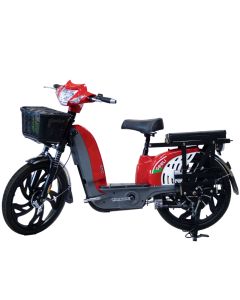 Bicicleta electrica Geeli UTIL 2 jante pline fara permis CIV inclus viteza 25 km/h autonomie 45 km putere 500W acumulator 60V/12Ah