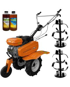 Motosapa Villager VTB 842 Prime Motor ECO EURO5 motor 5.5 CP  2+1 viteze latime lucru 85 cm freze roti cauciuc 4.00-8 2l ulei
