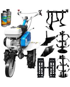 Motosapa AGT 5580 motor HONDA GP200 6.5 CP freze plug bilonat plug arat roti metal prasitoare + 2L Ulei motor