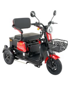 Tricicleta electrica Ztech ZT-16 LEKU autonomie 50 Km viteza maxima 25 km/h putere 1300W acumulator 20Ah/60V nu necesita permis